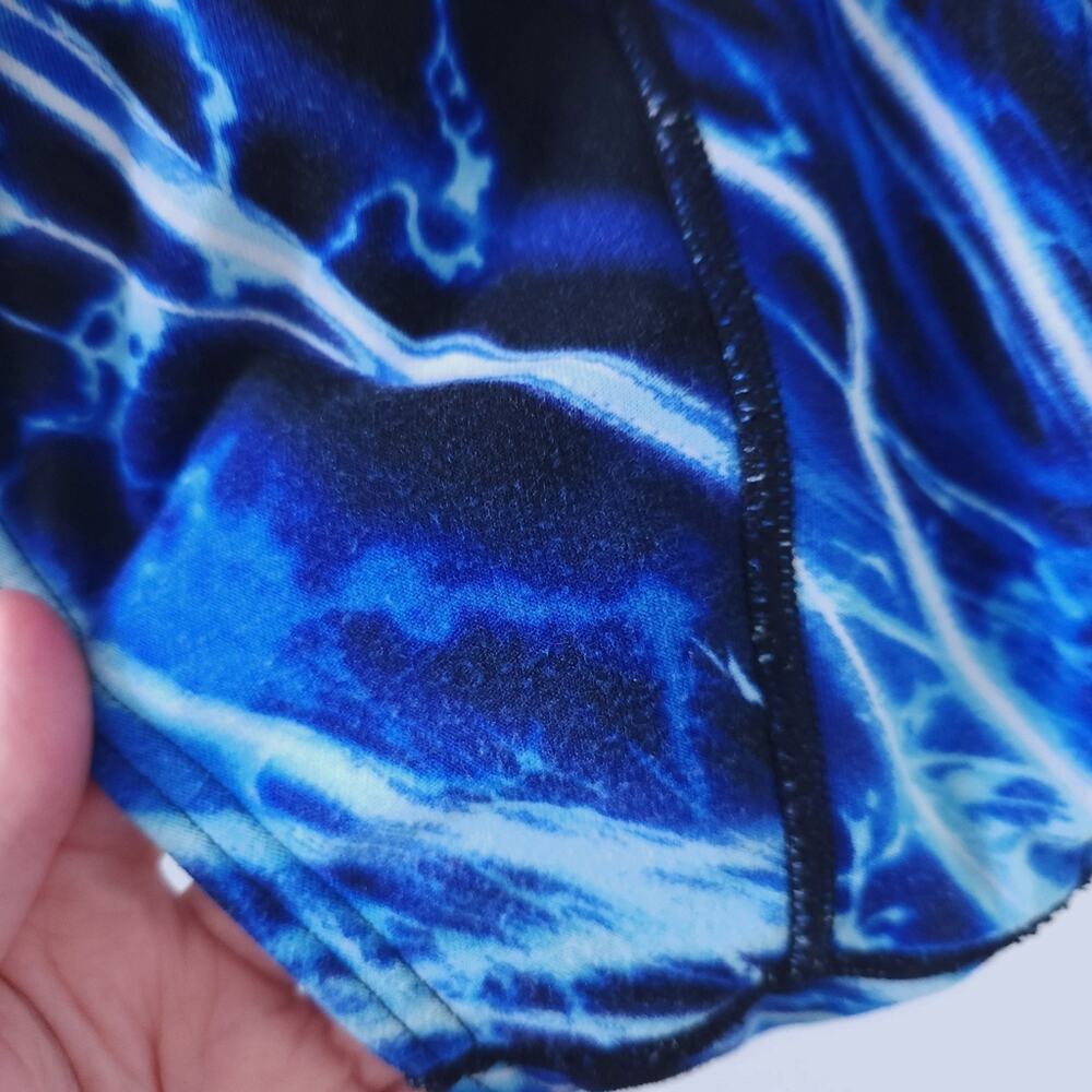 TYR Durafast Competitive Swimsuit Size 28 (XXS) Blue One Piece Bathing Suit - Picture 5 of 5